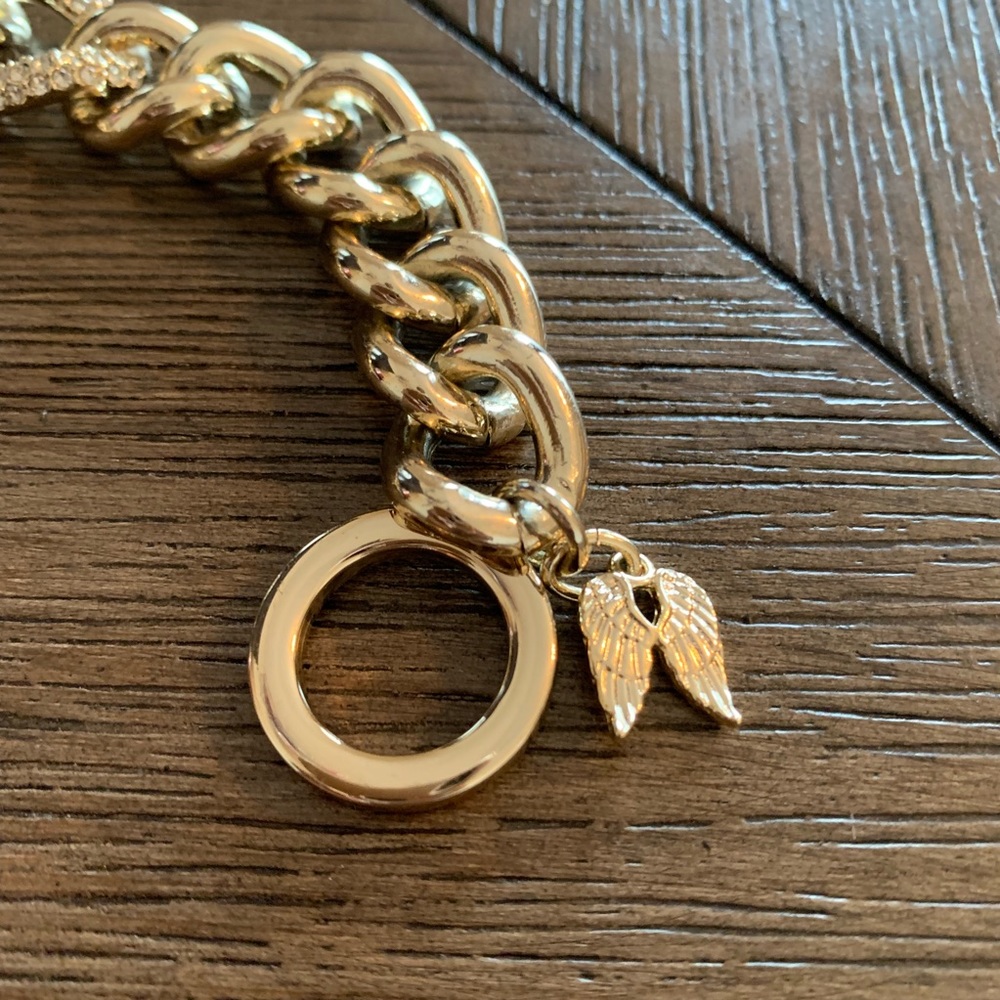 Victoria’s Secret Chain Link Angel Charm Bracelet - Picture 6 of 6